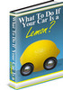 Thumbnail PLR What To Do If Your Car Is a Lemon? Thumbnail PLR What To Do If Your Car Is a Lemon?